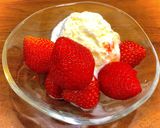超簡単☆イチゴでアイスクリーム作り方4写真