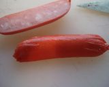 弁当に可愛かろう♫　カニさん作り方2写真