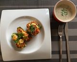 ピーマンと椎茸の肉詰めボロネーゼ風作り方6写真