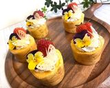 簡単！素敵！春巻きの皮で蝶々作り方4写真