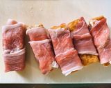 厚揚げ豚肉巻き！甘酢タレでご飯が進む〜作り方3写真
