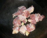 鶏もも肉と長いものオイスターソース炒め作り方3写真