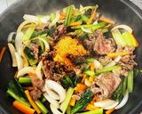 具入りジャパグリ(チャパグリ)作り方7写真