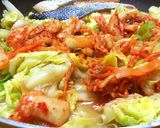 ピリ辛☆鮭のキムチちゃんちゃん焼き作り方6写真
