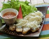 そうめんとさんま缶の野菜包み作り方7写真