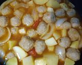 超簡単【スペイン料理】アルボンディガス作り方5写真
