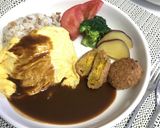 ソイミートそぼろの時短オムライス作り方7写真