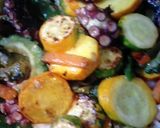 夏野菜とタコのマヨネーズ味作り方6写真