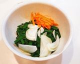 ニラタップリ!簡単おつまみチヂミ作り方1写真