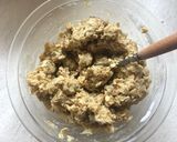 バナナ オートミールクッキー作り方3写真
