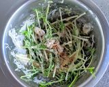 水菜とツナのバシルマヨ和え作り方5写真