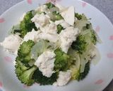 簡単しみしみ♪ブロッコリーと豆腐のサラダ作り方4写真