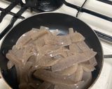 大根の皮とこんにゃくのきんぴら作り方3写真