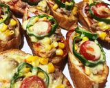 フランスパンで作る簡単ピザ〜♪作り方6写真