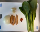 おうちでロメスパ 作り方1写真