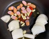 おうちでロメスパ 作り方3写真