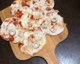 餃子の皮で作る簡単ピザ作り方6写真