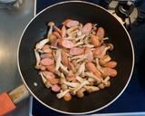 チンゲン菜としめじの旨蒸し煮作り方1写真