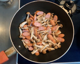 チンゲン菜としめじの旨蒸し煮作り方1写真