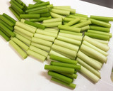 【子供と作る】ニンニクの芽と牛肉炒め♪作り方2写真