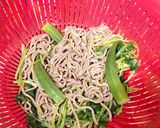 トロ玉オクラかつ節水菜そば♡作り方3写真