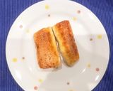 フライパンで! 生鮭切落としハラス塩焼き作り方8写真