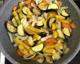 厚切りベーコンと夏野菜のチーズ焼き作り方4写真
