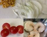 *海老の洋風茶碗蒸し*作り方1写真