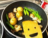 アスパラガスと新じゃがのペペロン炒め作り方7写真
