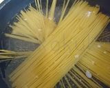 豚キムチ納豆パスタ作り方1写真