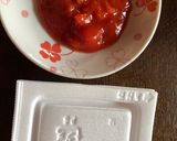 納豆トマトソーストースト作り方1写真
