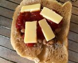 納豆トマトソーストースト作り方2写真