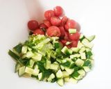 鯖の水煮缶★簡単冷製パスタ作り方4写真