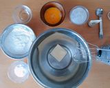 濃厚抹茶みるくマフィン作り方1写真