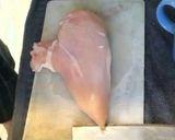 鶏ムネ肉の味噌マヨ漬け（もどき）作り方1写真