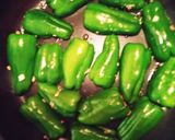 とろーり✨肉汁たっぷりピーマンの肉詰め。作り方4写真