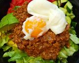 夏の暑い日に♪野菜たっぷり!タコライス作り方11写真