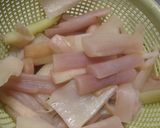 ずいきの下ごしらえ。作り方5写真