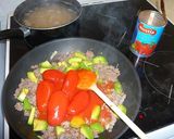 アボカドトマトの温パスタ作り方2写真