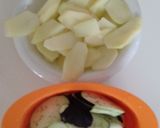 ナスとジャガイモとチーズ焼き作り方1写真