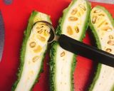 塩揉み水さらし無し・ゴーヤーチャンプルー作り方11写真