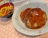 ふっくらハンバーグ。卵乳不使用で♡作り方9写真