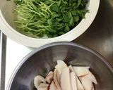 豆苗ともやしのコチュマヨ和え作り方2写真