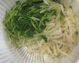 豆苗ともやしのコチュマヨ和え作り方5写真