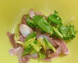 イタリア風!舞茸と砂肝のケチャップ炒め作り方5写真
