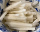 大根と三つ葉の梅ポン和え作り方2写真