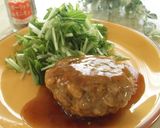【かさまし!】ひき肉と薄揚げのハンバーグ作り方10写真
