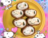 ♡スヌーピー♡デコいなり寿司作り方5写真