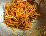 ジャキジャキごぼうビビン麺作り方7写真