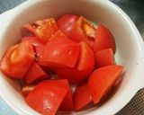 旨っ♥️たっぷりトマトのチーズココット作り方2写真